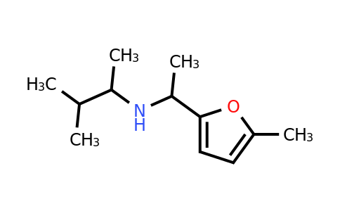 3-Methyl-N-(1-(5-methylfuran-2-yl)ethyl)butan-2-amine