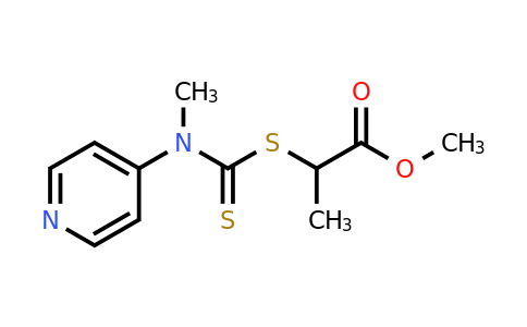 Methyl 2-[methyl(4-pyridinyl)carbamothioylthio]propionate