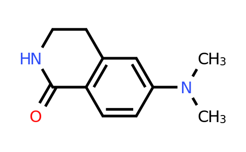 1178884-33-7 | 6-(Dimethylamino)-3,4-dihydroisoquinolin-1(2H)-one