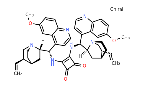 3,4-Bis[[(8α,9S)-6'- methoxycinchonan-9-yl]amino]-3-cyclobutene-1,2-dione