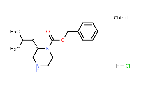 1217679-12-3 | (S)-Benzyl 2-isobutylpiperazine-1-carboxylate hydrochloride