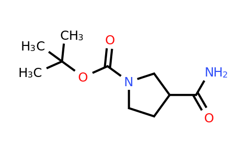 tert-Butyl 3-carbamoylpyrrolidine-1-carboxylate