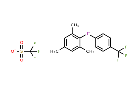 1232133-62-8 | [4-(Trifluoromethyl)phenyl](2,4,6-trimethylphenyl)iodonium Trifluoromethanesulfonate