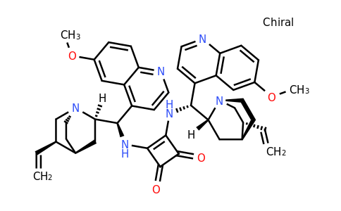 3,4-Bis[[(9R)-6'-methoxycinchonan-9-yl]amino]-3-cyclobutene-1,2-dione
