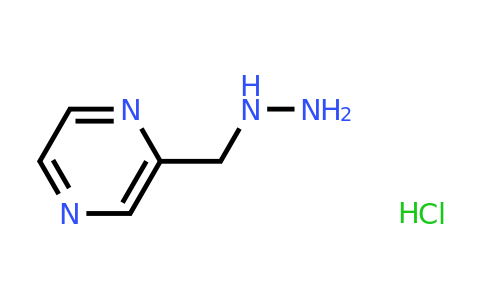 Pyrazin-2-ylmethylhydrazine hydrochloride