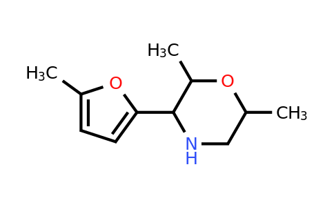2,6-Dimethyl-3-(5-methylfuran-2-yl)morpholine