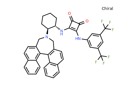 3-[[3,5-Bis(trifluoromethyl)phenyl]amino]-4-[[(1S,2S)-2-[(11bR)-3,5-dihydro-4H-dinaphth[2,1-c:1',2'-e]azepin-4-yl]cyclohexyl]amino]-3-cyclobutene-1,2-dione