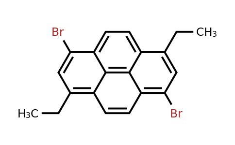1,6-Dibromo-3,8-diethylpyrene
