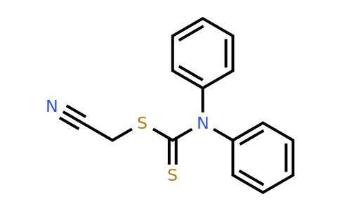 Cyanomethyl diphenylcarbamodithioate