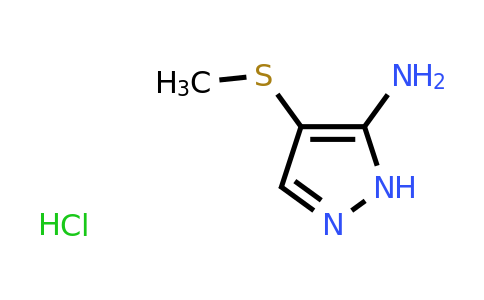 1375472-48-2 | 4-(Methylsulfanyl)-1H-pyrazol-5-amine hydrochloride