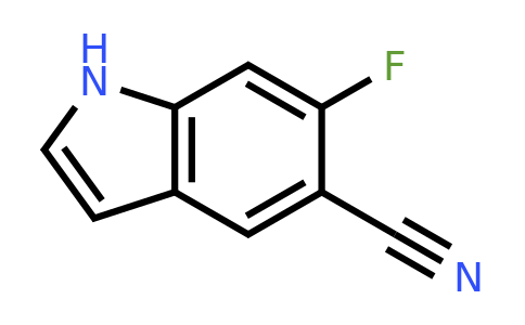 1427358-21-1 | 6-Fluoro-1H-indole-5-carbonitrile