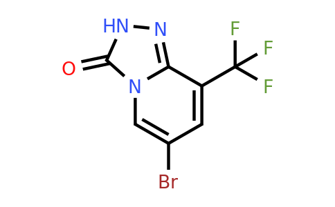1428532-78-8 | 6-Bromo-8-(trifluoromethyl)-[1,2,4]triazolo[4,3-a]pyridin-3(2H)-one