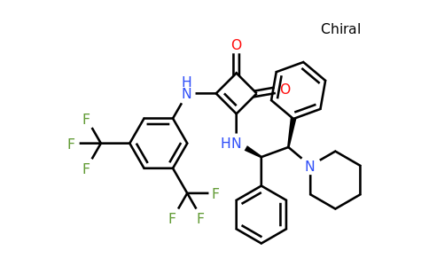 3-[[3,5-Bis(trifluoromethyl)phenyl]amino]-4-[[(1R,2R)-1,2-diphenyl-2-(1-piperidinyl)ethyl]amino]-3-cyclobutene-1,2-dione
