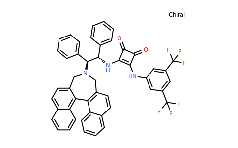 3-[[3,5-Bis(trifluoromethyl)phenyl]amino]-4-[[(1S,2S)-2-[(11bR)-3,5-dihydro-4H-dinaphth[2,1-c:1',2'-e]azepin-4-yl]-1,2-diphenylethyl]amino]-3-cyclobutene-1,2-dione