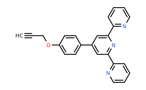 4'-(4-(Prop-2-yn-1-yloxy)phenyl)-2,2':6',2''-terpyridine