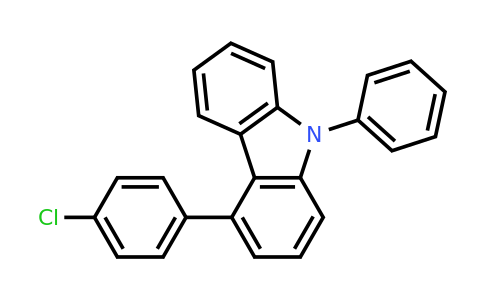 4-(4-Chlorophenyl)-9-phenyl-9H-carbazole