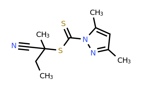 2-Cyanobutan-2-yl 3,5-dimethyl-1H-pyrazole-1-carbodithioate