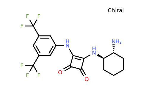 3-[[(1R,2R)-2-Aminocyclohexyl]amino]-4-[[3,5-bis(trifluoromethyl)phenyl]amino]-3-cyclobutene-1,2-dione