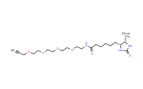 Desthiobiotin-PEG4-propargyl