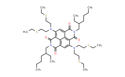 4,9-Bis(bis(2-(ethylthio)ethyl)amino)-2,7-bis(2-ethylhexyl)benzo[lmn][3,8]phenanthroline-1,3,6,8(2H,7H)-tetraone