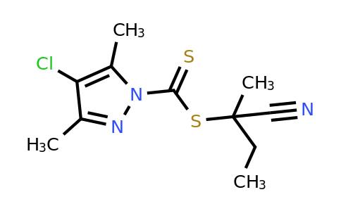 2-Cyanobutan-2-yl 4-chloro-3,5-dimethyl-1H-pyrazole-1-carbodithioate