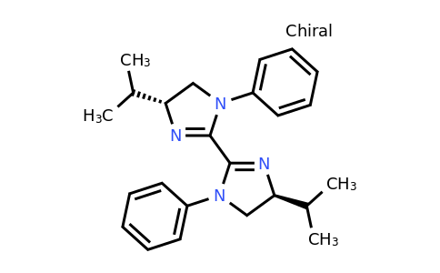 (4S,4'S)-4,4'-Diisopropyl-1,1'-diphenyl-4,4',5,5'-tetrahydro-1H,1'H-2,2'-biimidazole