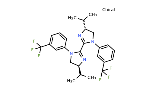 (4S,4'S)-4,4'-Diisopropyl-1,1'-bis(3-(trifluoromethyl)phenyl)-4,4',5,5'-tetrahydro-1H,1'H-2,2'-biimidazole