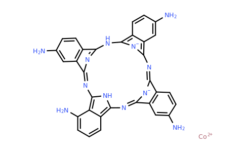 (4,4′,4′′,4′′′-Tetraaminophthalocyaninato)cobalt