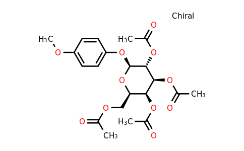 4-Methoxyphenyl β-D-galactopyranoside 2,3,4,6-tetraacetate