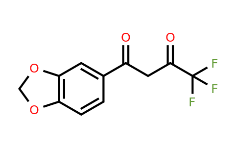 1-(Benzo[d][1,3]dioxol-5-yl)-4,4,4-trifluorobutane-1,3-dione