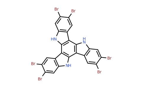 2,3,7,8,12,13-Hexabromo-10,15-dihydro-5H-diindolo[3,2-a:3',2'-c]carbazole