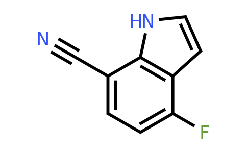 4-Fluoro-1H-indole-7-carbonitrile