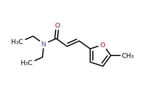 n,n-Diethyl-3-(5-methylfuran-2-yl)acrylamide