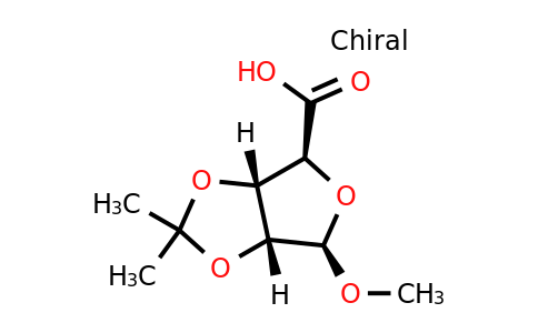 (3aS,4S,6R,6aR)-6-Methoxy-2,2-dimethyltetrahydrofuro[3,4-d][1,3]dioxole-4-carboxylic acid