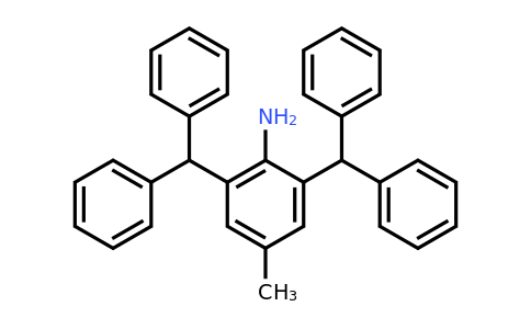 2,6-Bis(diphenylmethyl)-4-methylbenzenamine