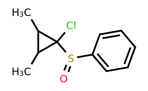 65006-98-6 | [(1-Chloro-2,3-dimethylcyclopropyl)sulfinyl]benzene