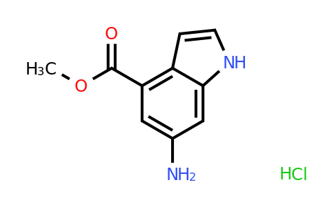 731810-08-5 | Methyl 6-amino-1H-indole-4-carboxylate hydrochloride