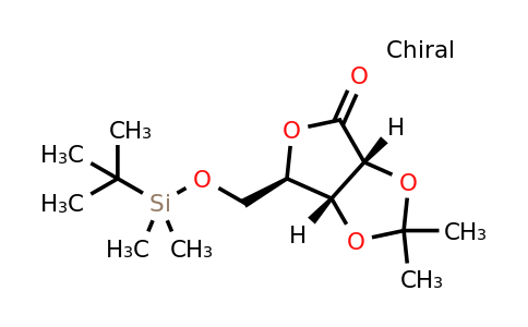 (3aR,6R,6aR)-6-(((tert-Butyldimethylsilyl)oxy)methyl)-2,2-dimethyldihydrofuro[3,4-d][1,3]dioxol-4(3aH)-one