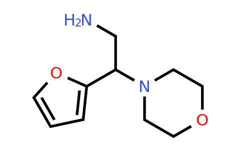 2-(Furan-2-yl)-2-morpholinoethan-1-amine