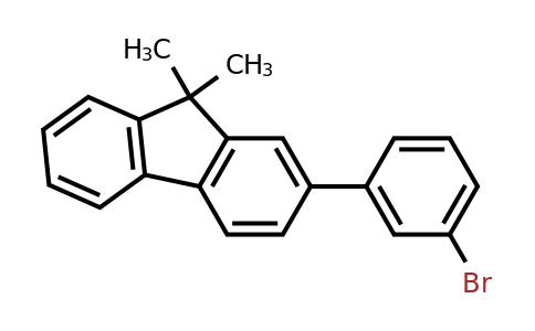 2-(3-Bromophenyl)-9,9-dimethyl-9H-fuorene