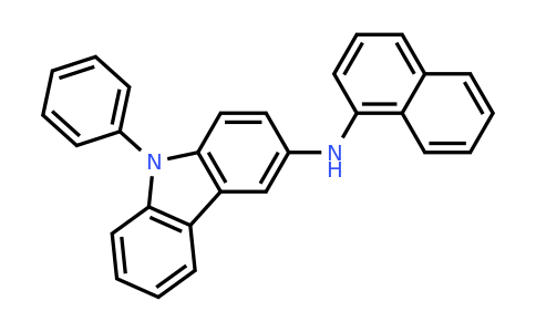 N-(1-naphthyl)-N-(9-phenylcarbazol-3-yl)amine