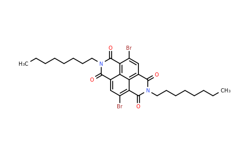 4,9-Dibromo-2,7-dioctylbenzo[lmn][3,8]phenanthroline-1,3,6,8(2H,7H)-tetrone
