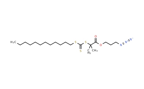2-(Dodecylthiocarbonothioylthio)-2-methylpropionic acid 3-azido-1-propanol ester