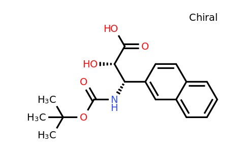 959583-98-3 | (2S,3S)-3-((tert-Butoxycarbonyl)amino)-2-hydroxy-3-(naphthalen-2-yl)propanoic acid