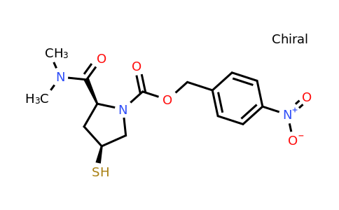 (2S,4S)-4-Nitrobenzyl 2-(dimethylcarbamoyl)-4-mercaptopyrrolidine-1-carboxylate