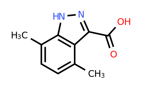 1000340-77-1 | 4,7-Dimethyl-1h-indazole-3-carboxylic acid