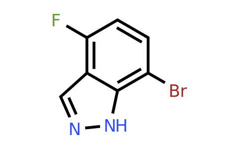 1000341-72-9 | 7-Bromo-4-fluoro-1H-indazole