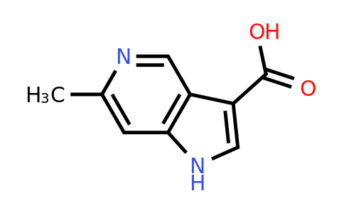 1000342-19-7 | 6-methyl-1H-pyrrolo[3,2-c]pyridine-3-carboxylic acid