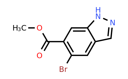 1000342-30-2 | Methyl 5-bromo-1H-indazole-6-carboxylate
