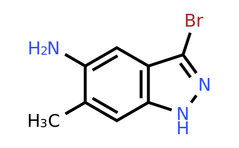 1000343-43-0 | 3-Bromo-6-methyl-1H-indazol-5-amine